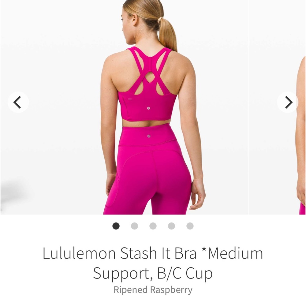 Lululemon stash it bra